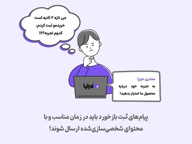 ارسال ایمیل برای جمع‌آوری بازخورد اعضای باشگاه مشتریان