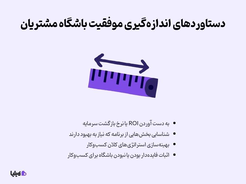 دستاوردهای اندازه‌گیری موفقیت باشگاه مشتریان