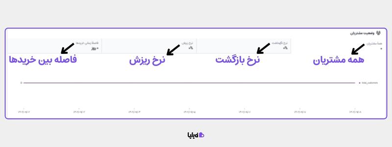 گزارش وضعیت مشتریان در فیلیا