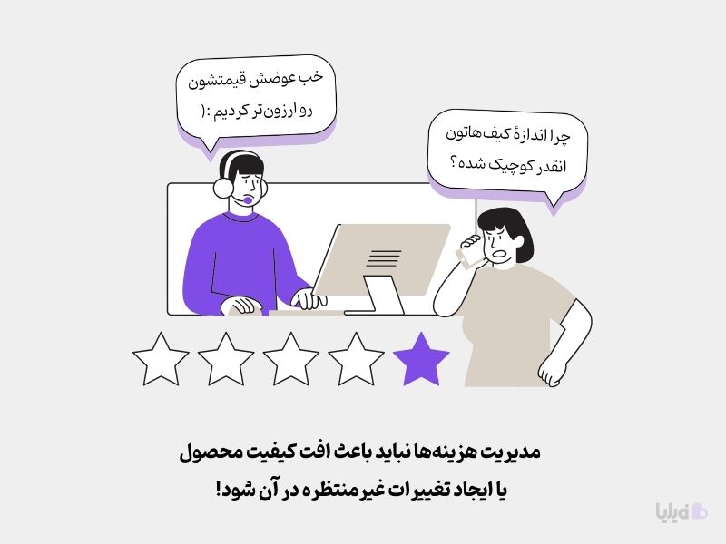 مدیریت هزینه برای ایجاد مزیت رقابتی پایدار در کسب و کار