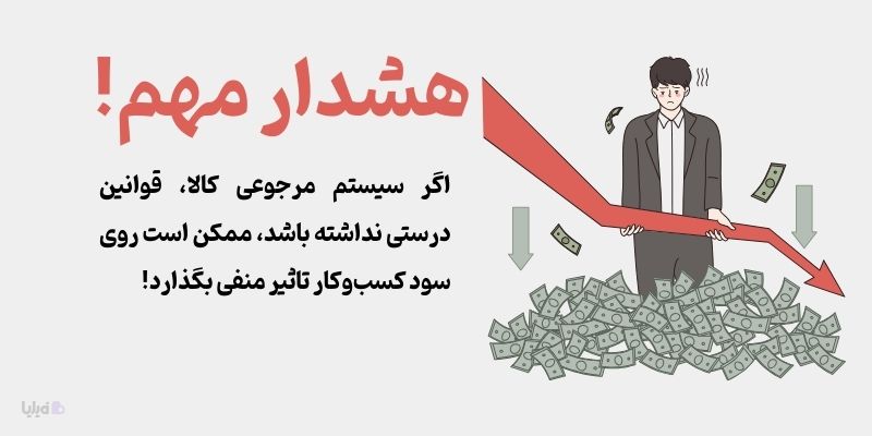 اهمیت قوانین در سیستم مرجوعی کالا برای جلب اعتماد مشتریان فروشگاه اینترنتی