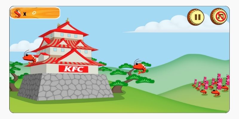 نمونه گیمیفیکیشن KFC