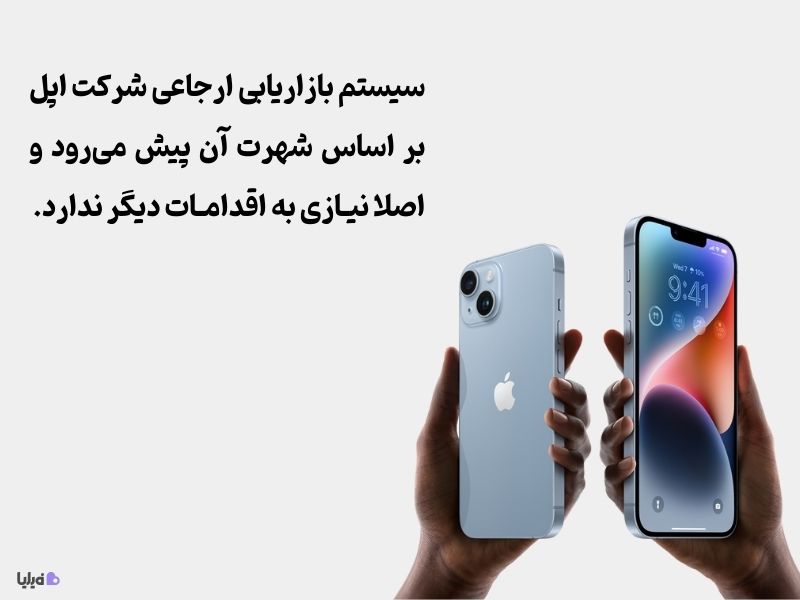 بازاریابی ارجاعی در شرکت اپل