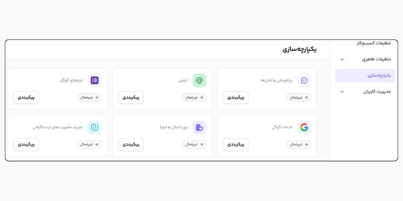 فعالسازی پنل پیامک و ایمیل برای ارسال پیام تبریک تول مشتری