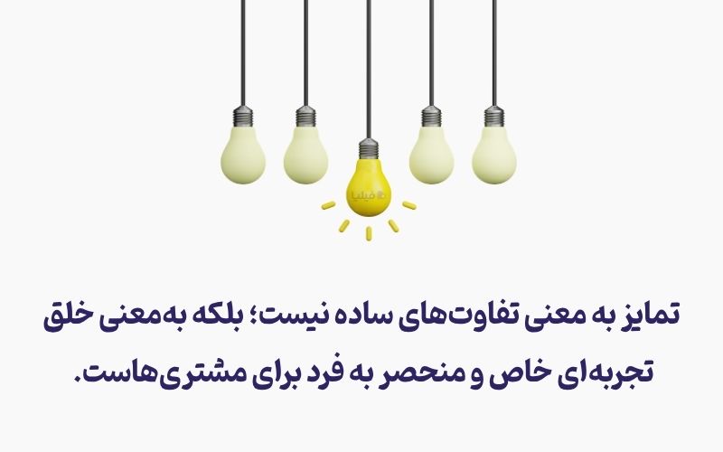 استراتژی رقابتی پورتر با ایجاد تمایز