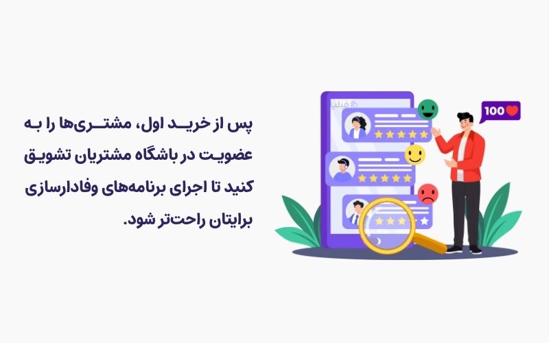 تشویق خرید اولی‌ها به عضویت در باشگاه مشتریان