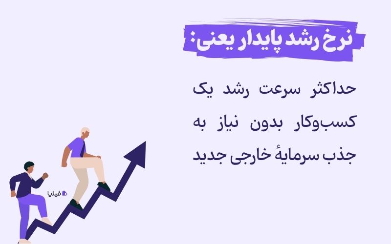 تعریف نرخ رشد پایدار